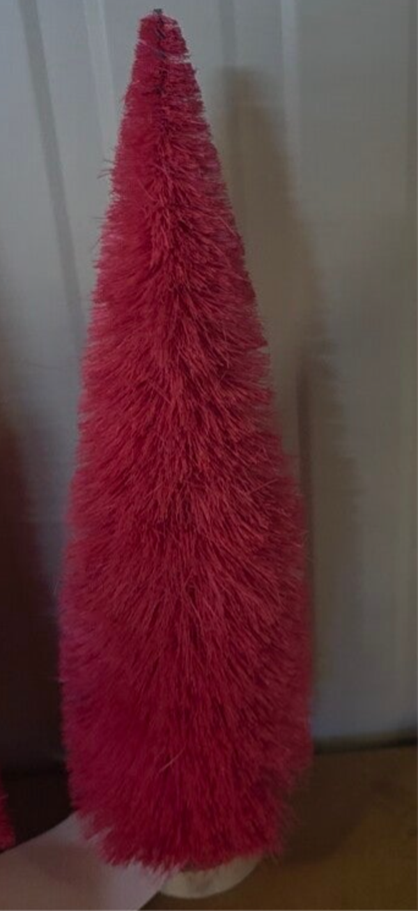 Roze kerstboom