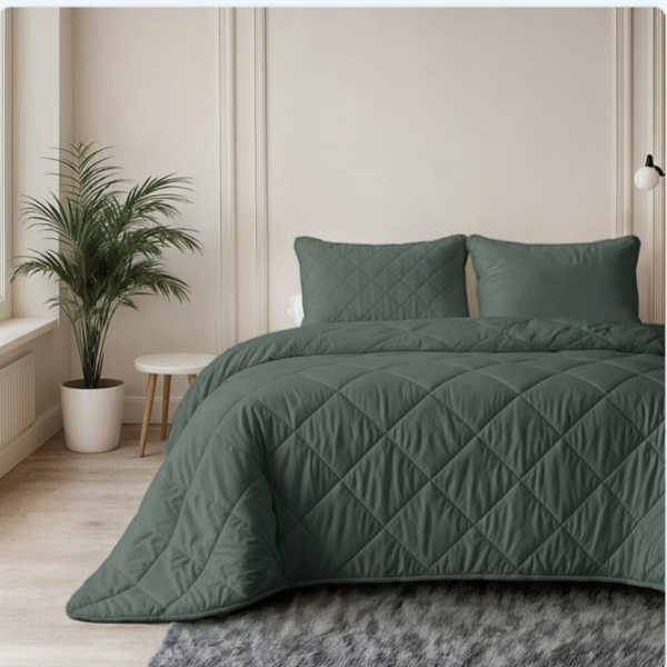 lazy dekbed groen