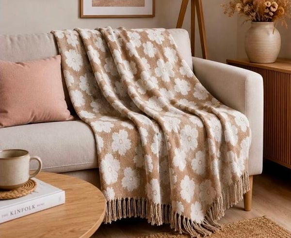 Plaid bloemen