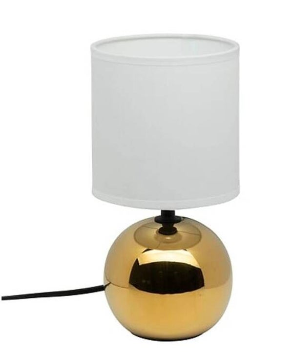 Lamp goud/wit
