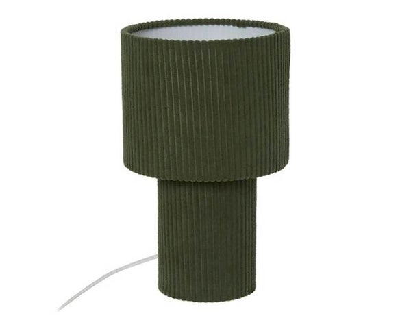 Groene ribbel lamp