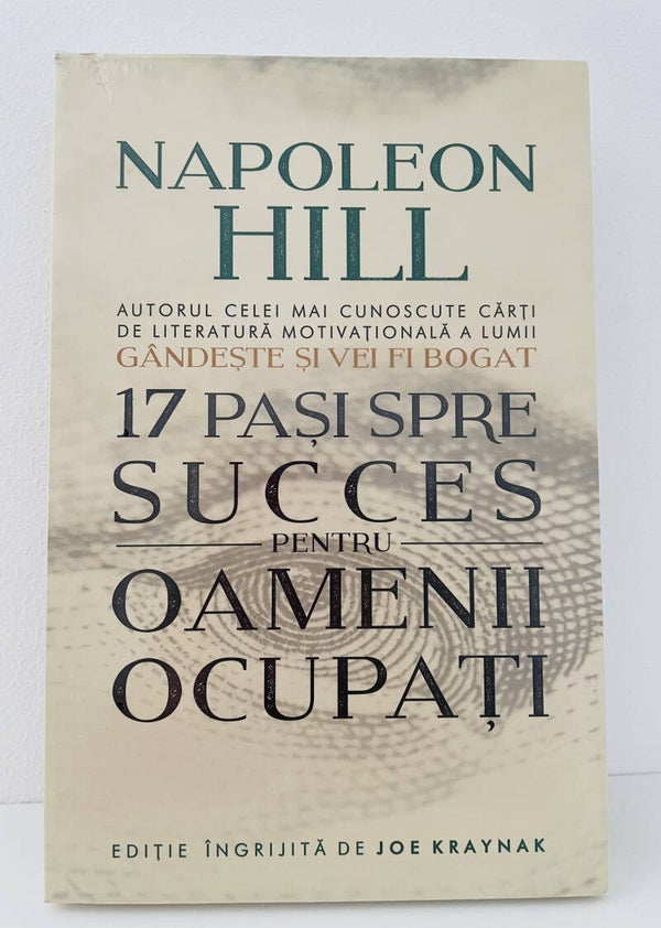 Buch 17 pași spre succes pentru oameni ocupați Autor: Napoleon Hill