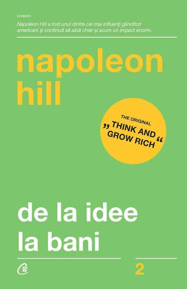 Buch De la idee la bani de Napoleon Hill
