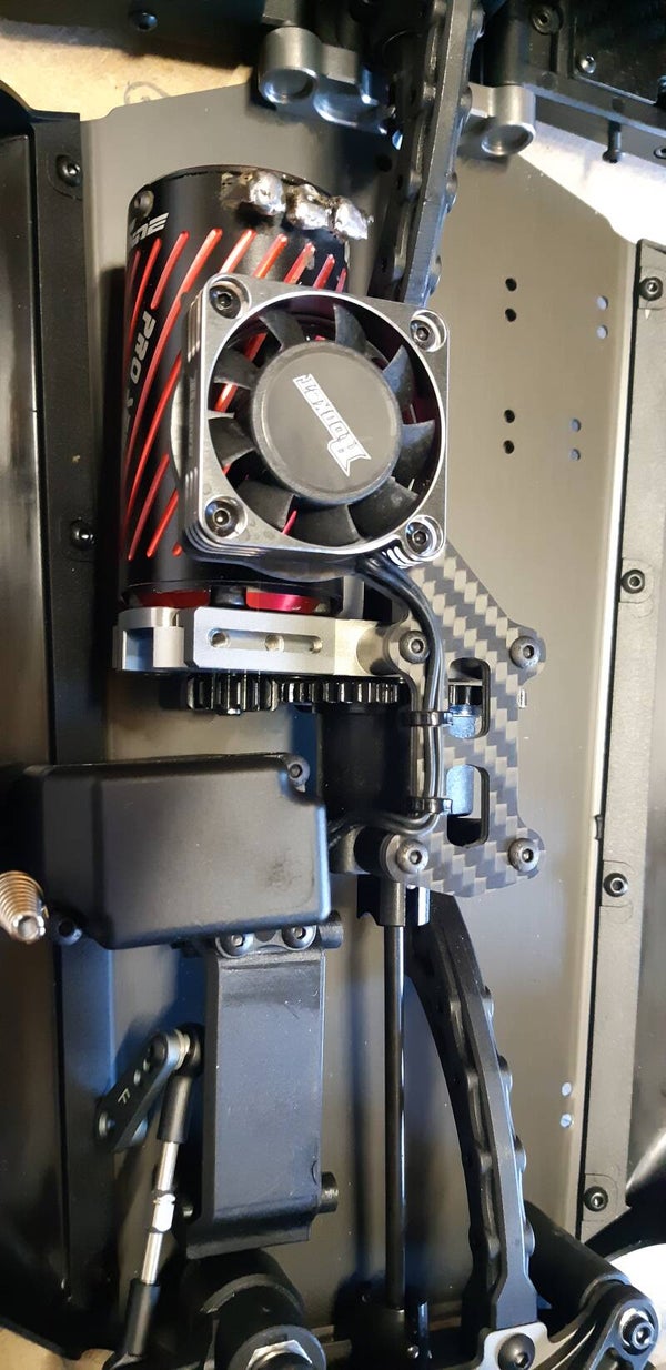 Palier central et support de ventilateur 40mm