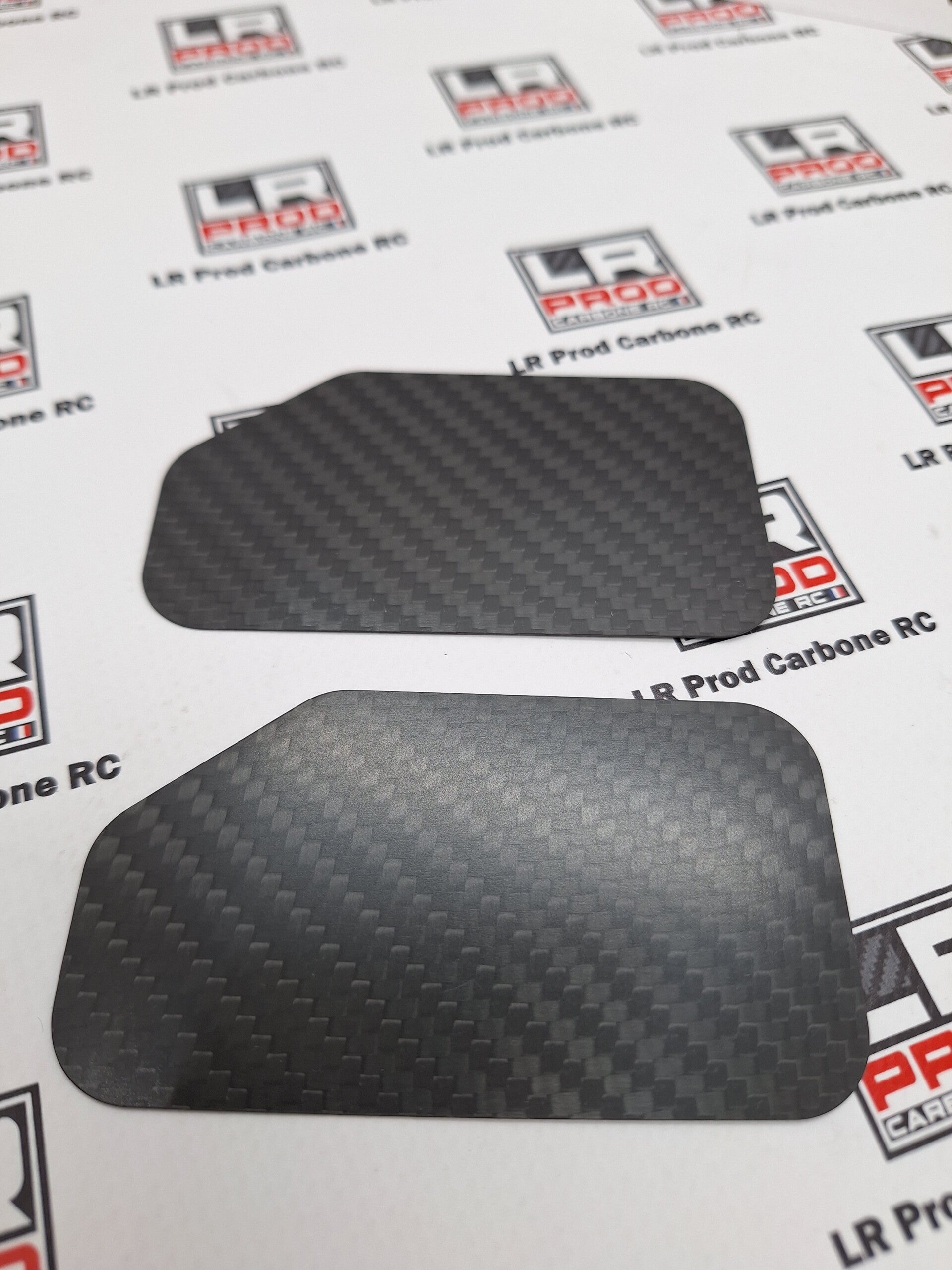 Dérives carbone aileron 1/10 vintage (0.5mm) la paire