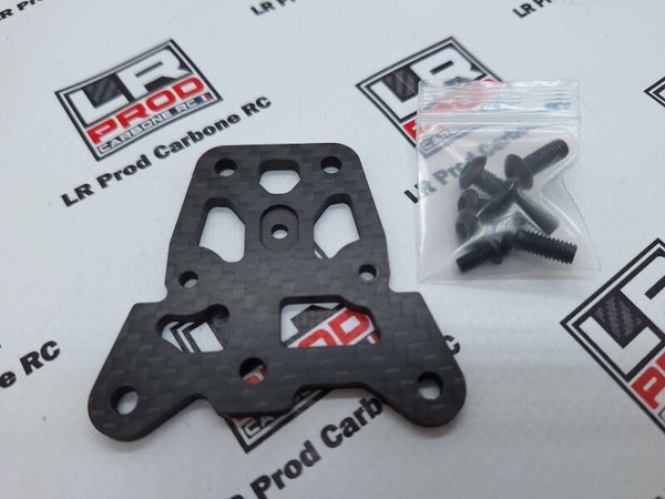 Platine sauve servo carbone 3mm RC8 B4.2