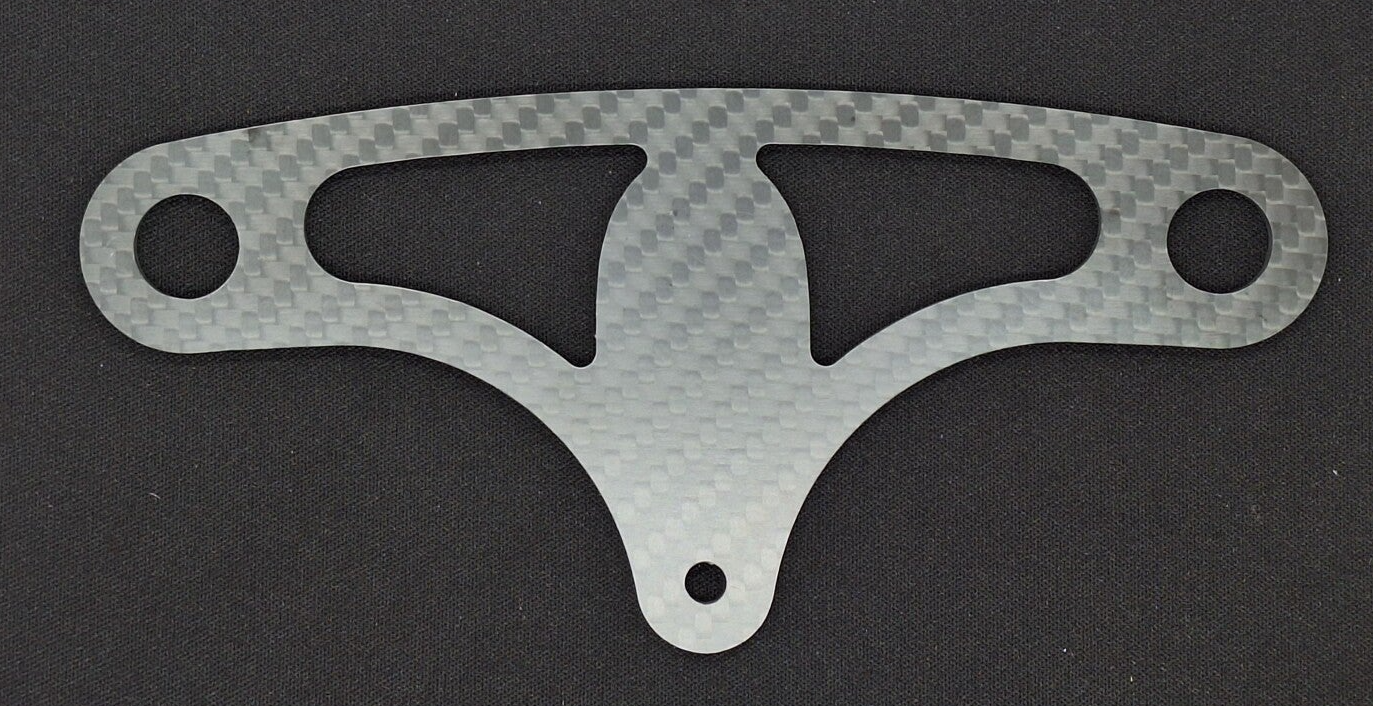 Support supérieur pare choc 2mm GTC8 25 Genius