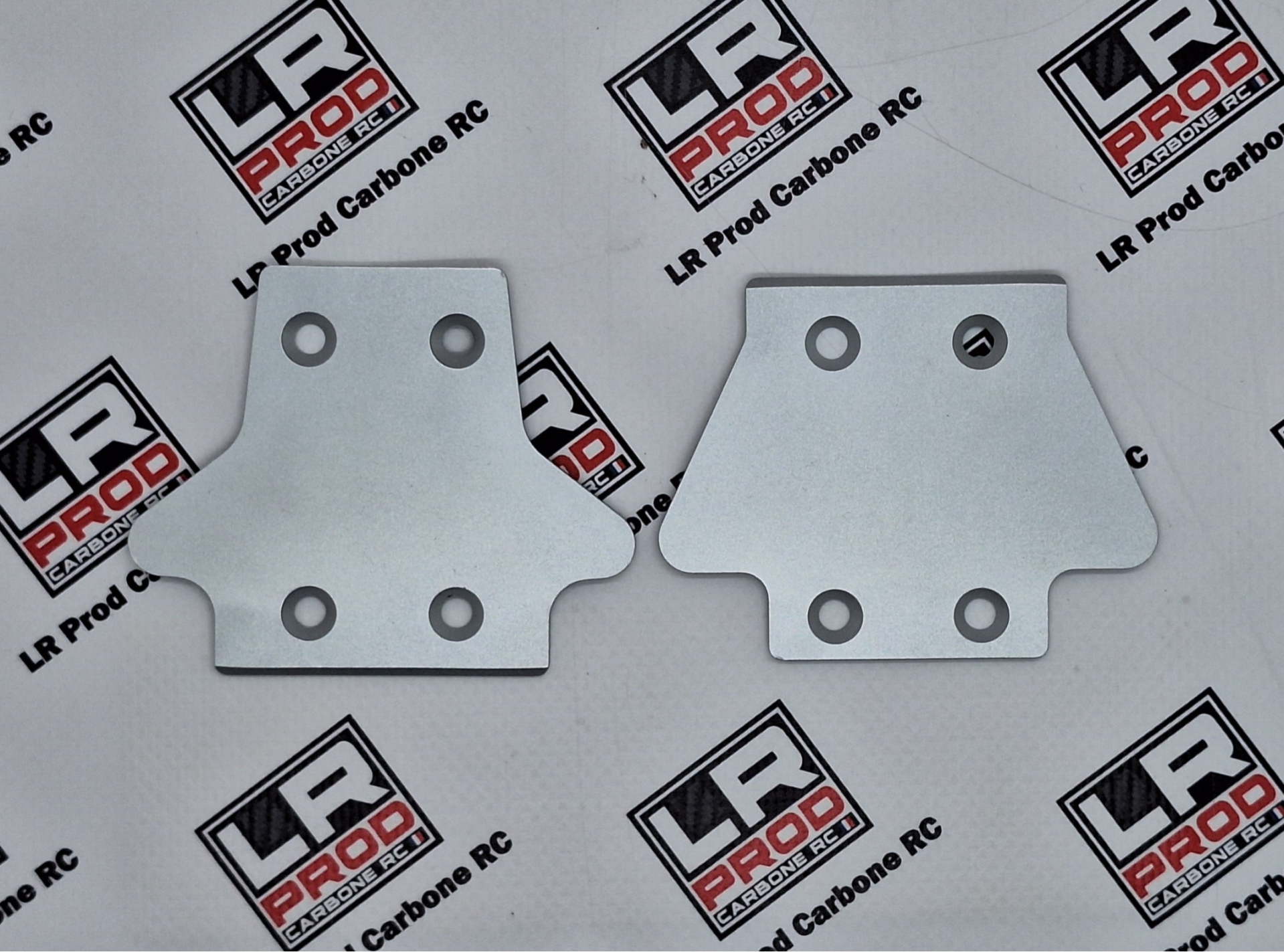 Protections châssis (av et arr) 7075 T6 RC8 B4.2