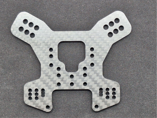 Tour amortisseurs carbone arrière 4mm modifiée pour EB48 2.0  & 2.1