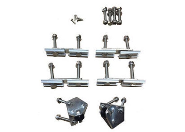 Montage-Set für ARB Dachzelt Simpson III, Lochabstand 63mm