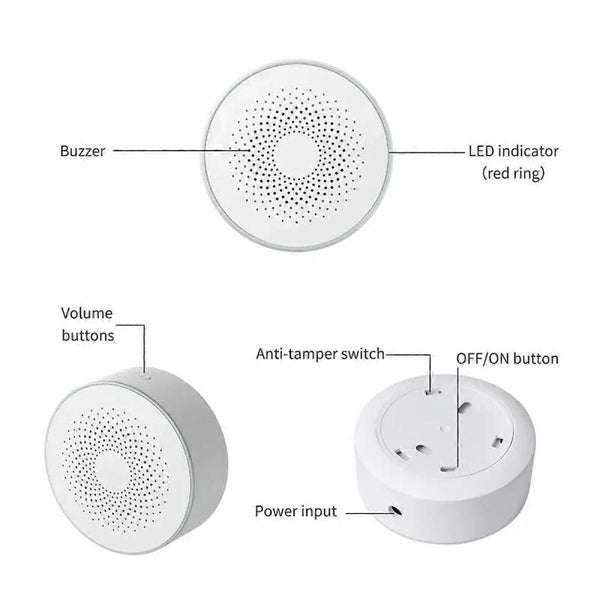 Smart Zigbee Siren Wireless