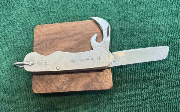 British army clasp knife Burma style 1953/|\