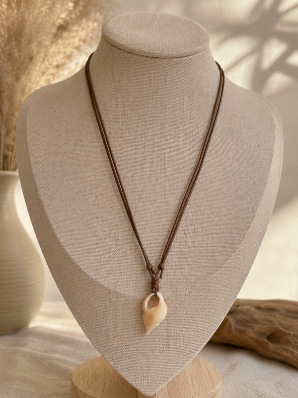 Boho Muschel Kette
