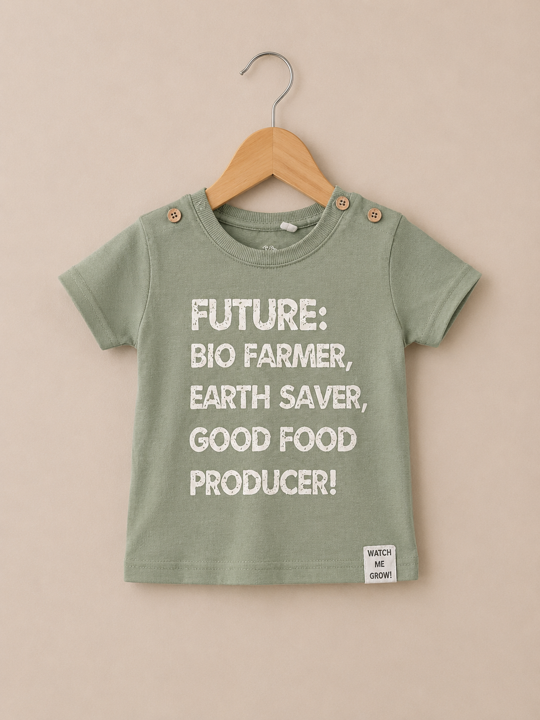 Baby Shirt mit Schriftzug