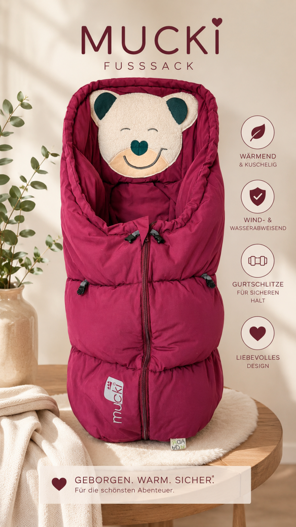 Kinderwagen & Buggy Fußsack Mucki
