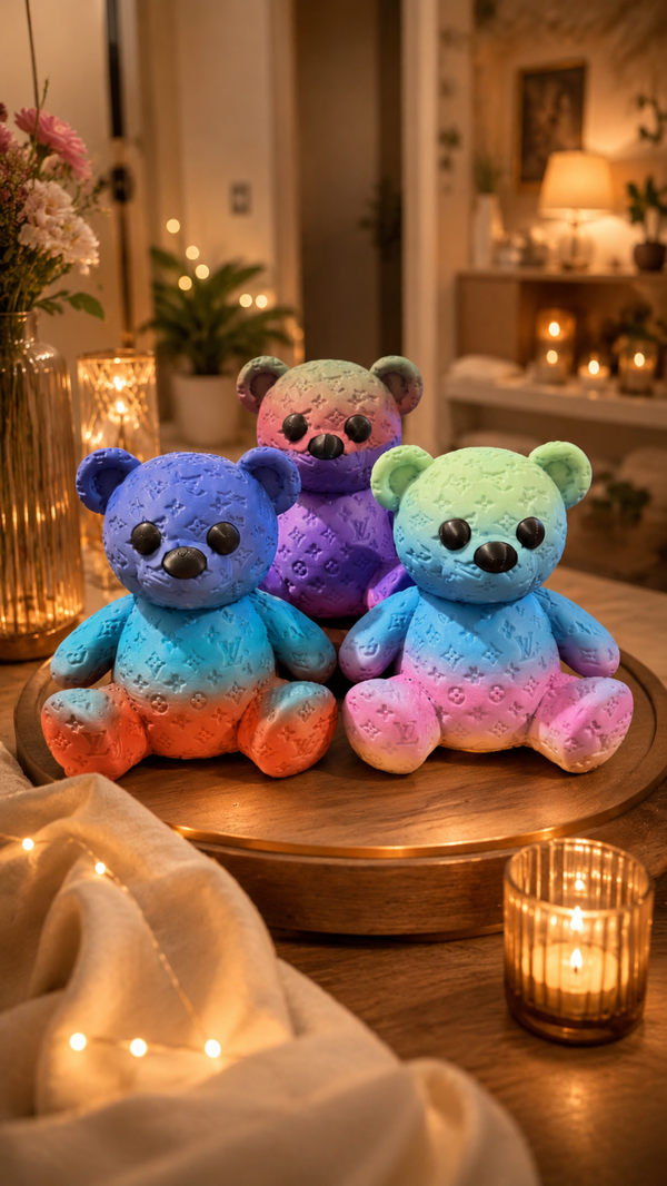 Rainbow Teddy Bär