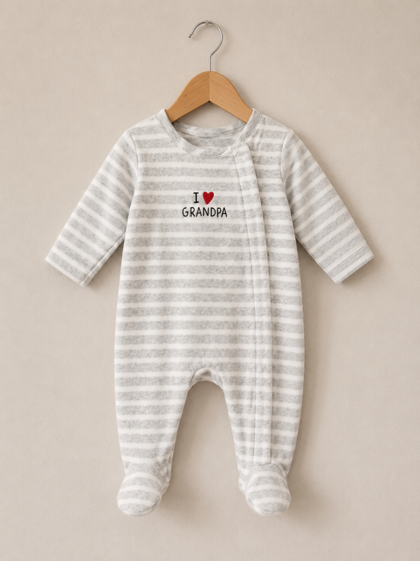 Baby Strampler I Love Grandpa