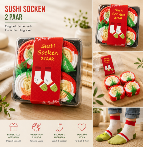 Sushi Socken Uni