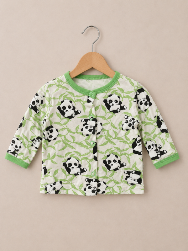 Baby Jäckchen mit Panda Print