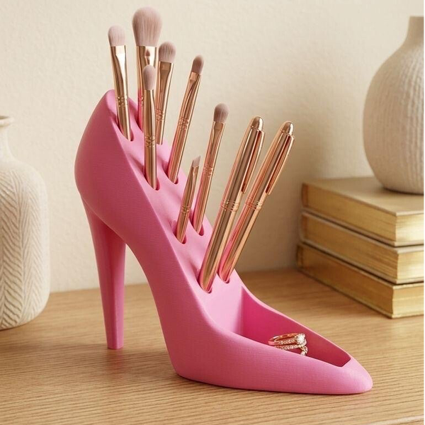 High Heel Beauty Organizer