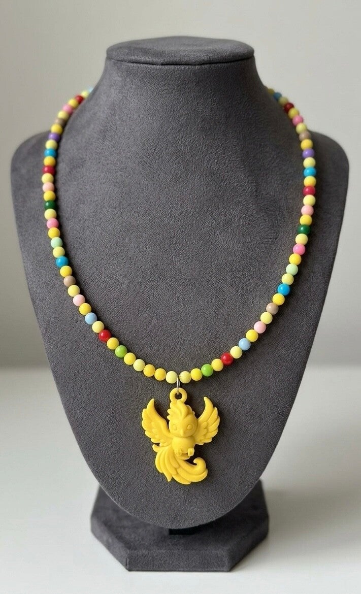 Kinder Accessoires , Bunte Phönix Kette