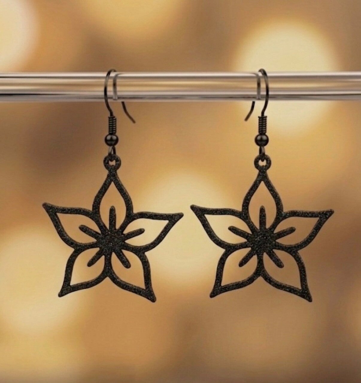 Black Flora Ohrschmuck
