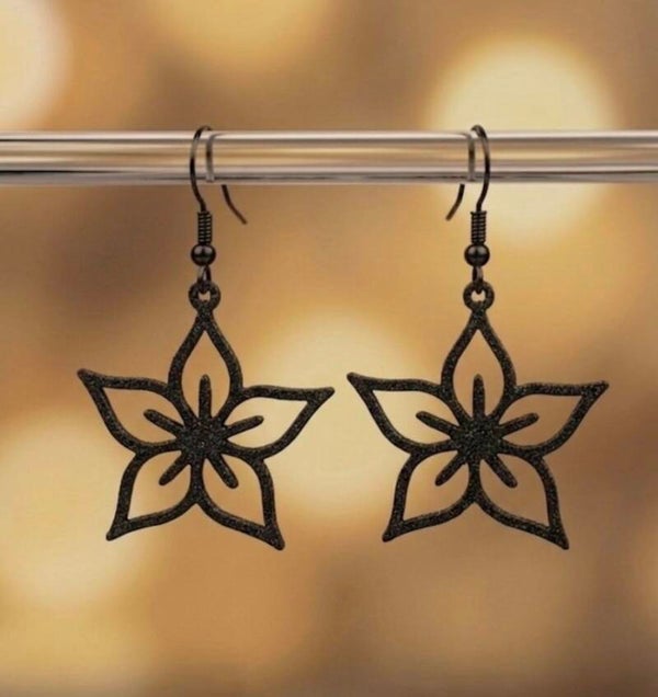 Black Flora Ohrschmuck