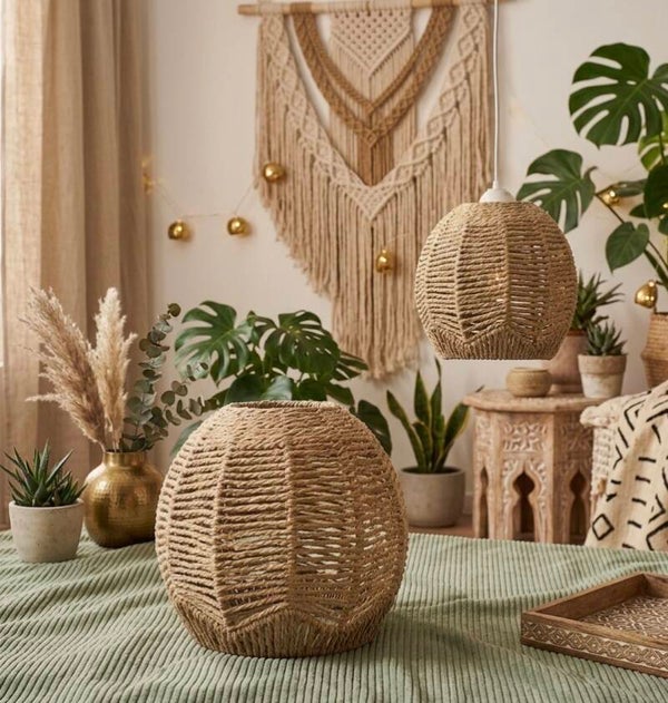 Rattan Lampenschirme