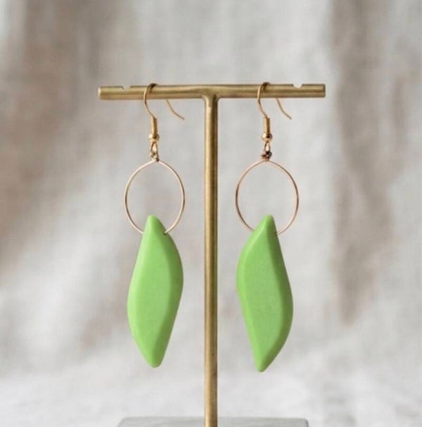 Ohrringe JADE AURA - Boho Eleganz
