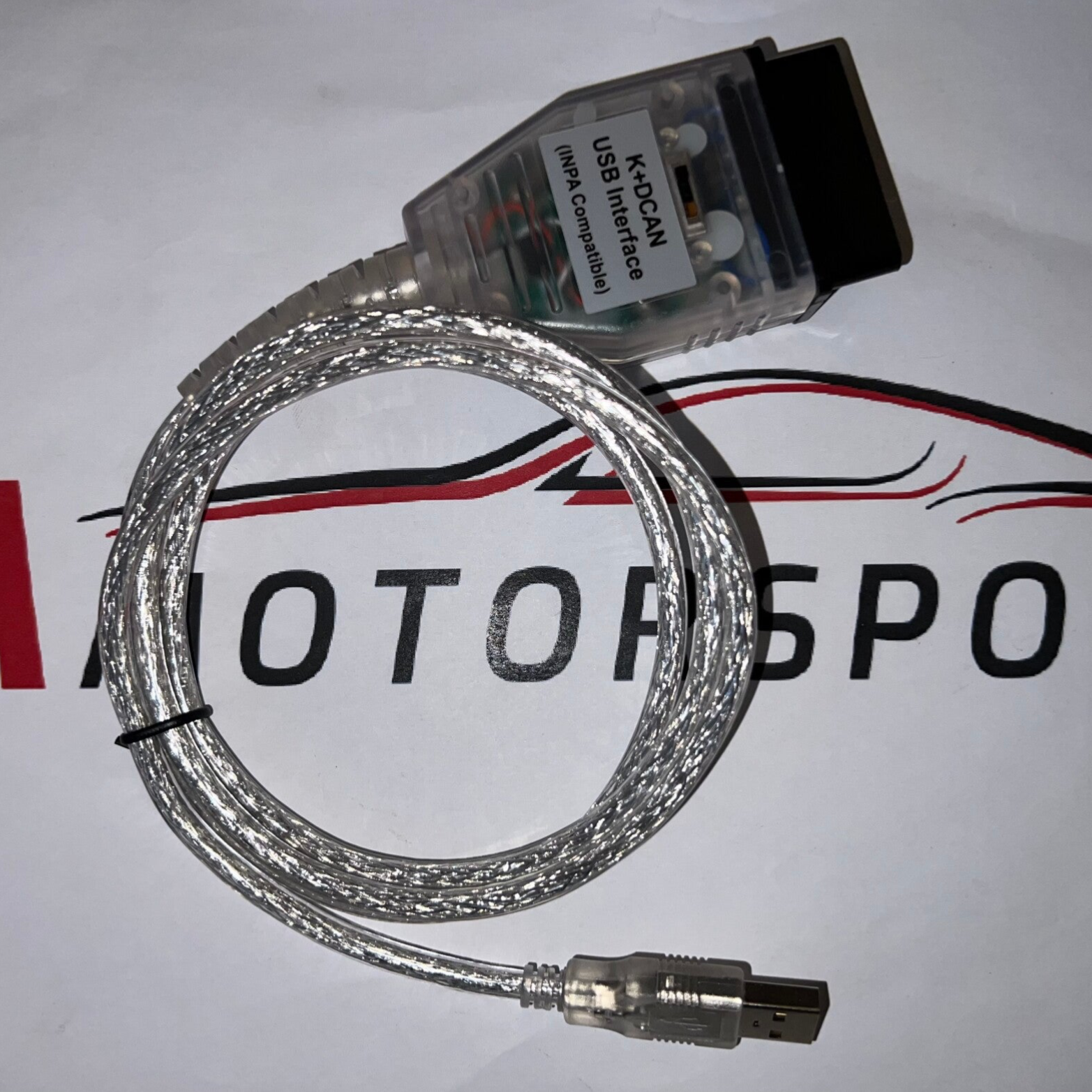 BMW OBD2 Diagnosekabel für E Serien bis 2013 INPA kompatibel