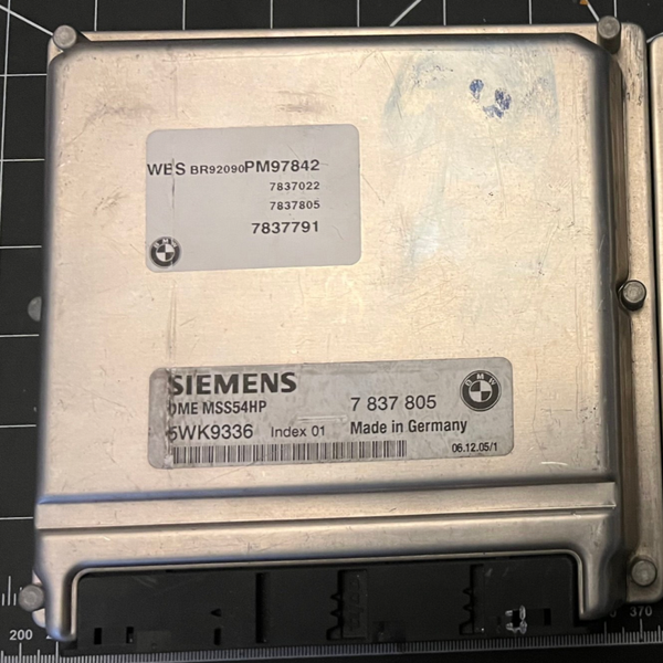 BMW E46 M3 MSS54HP CSL FIRMWARE/Software