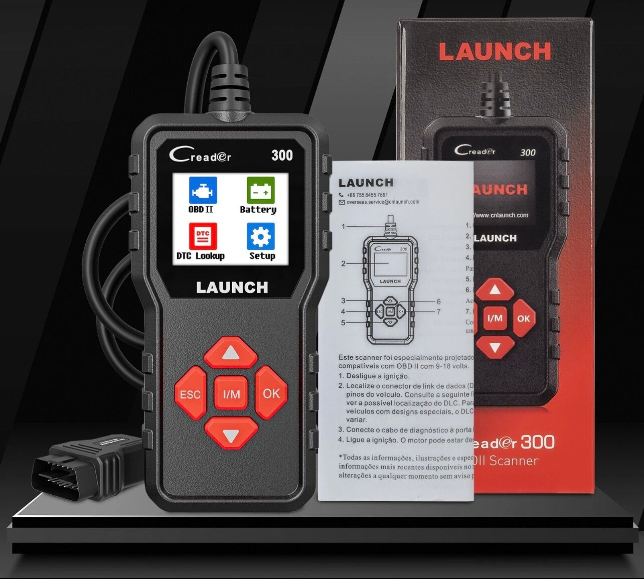 LAUNCH X431 CR300 OBD2 Diagnosegerät Einfach, Schnell und Zuverlässig