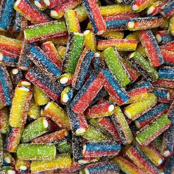 Dulceplus Mini Bâton Multicolore Acidulé - 1 kg