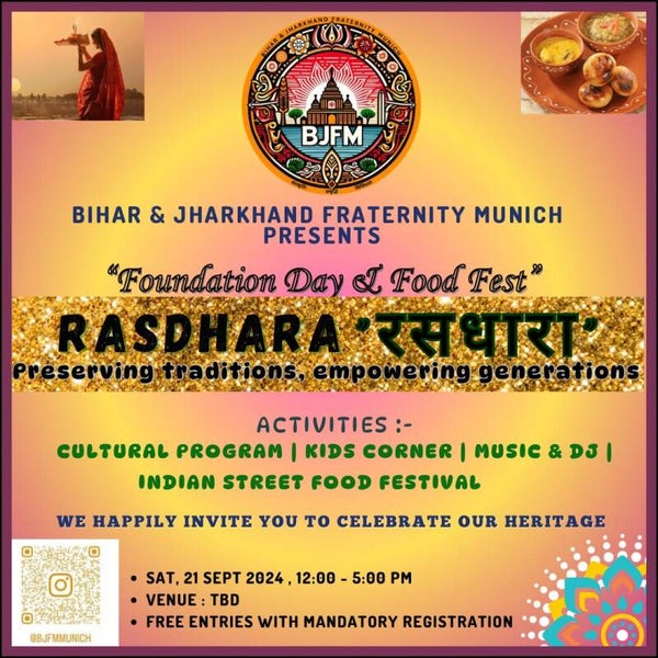 Rasdhara Event Tickets and BJFM Annual Membership