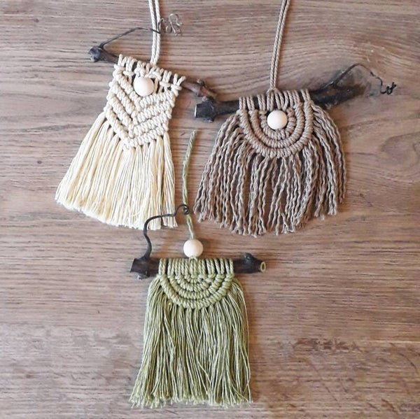 workshop mini macramé