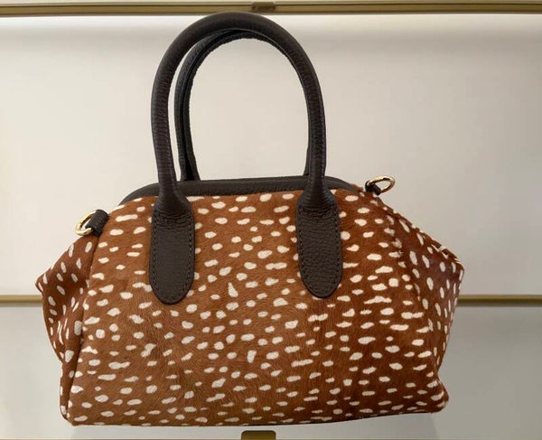 Top grain leren Bambi tas