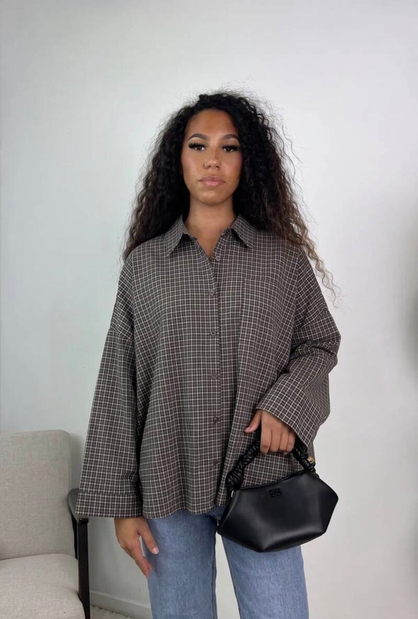 Ruitjes blouse