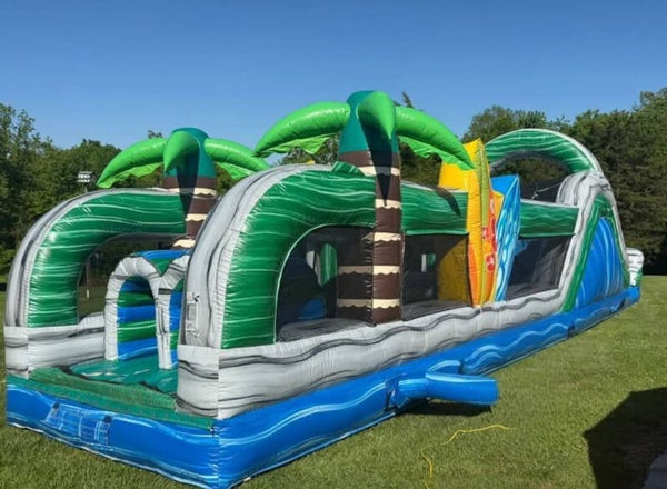 45 foot obstacle course! Wet/dry