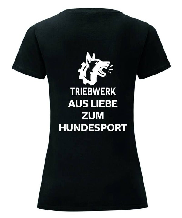 T-Shirt Frauen AUS LIEBE ZUM HUNDESPORT