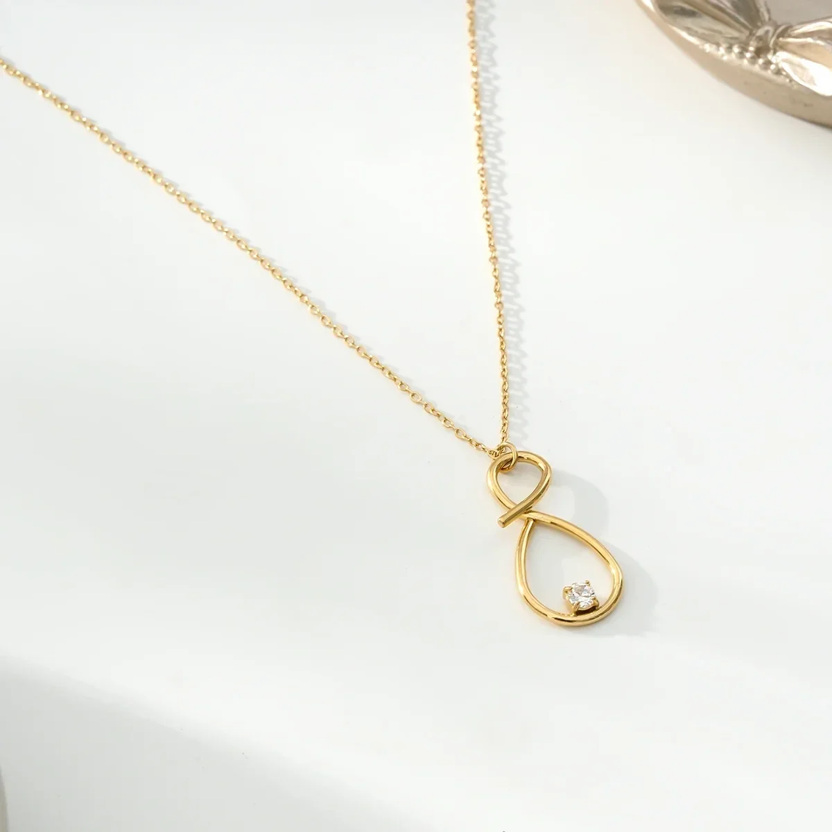 Colar Gota de Cristal / Collier Goutte de Cristal