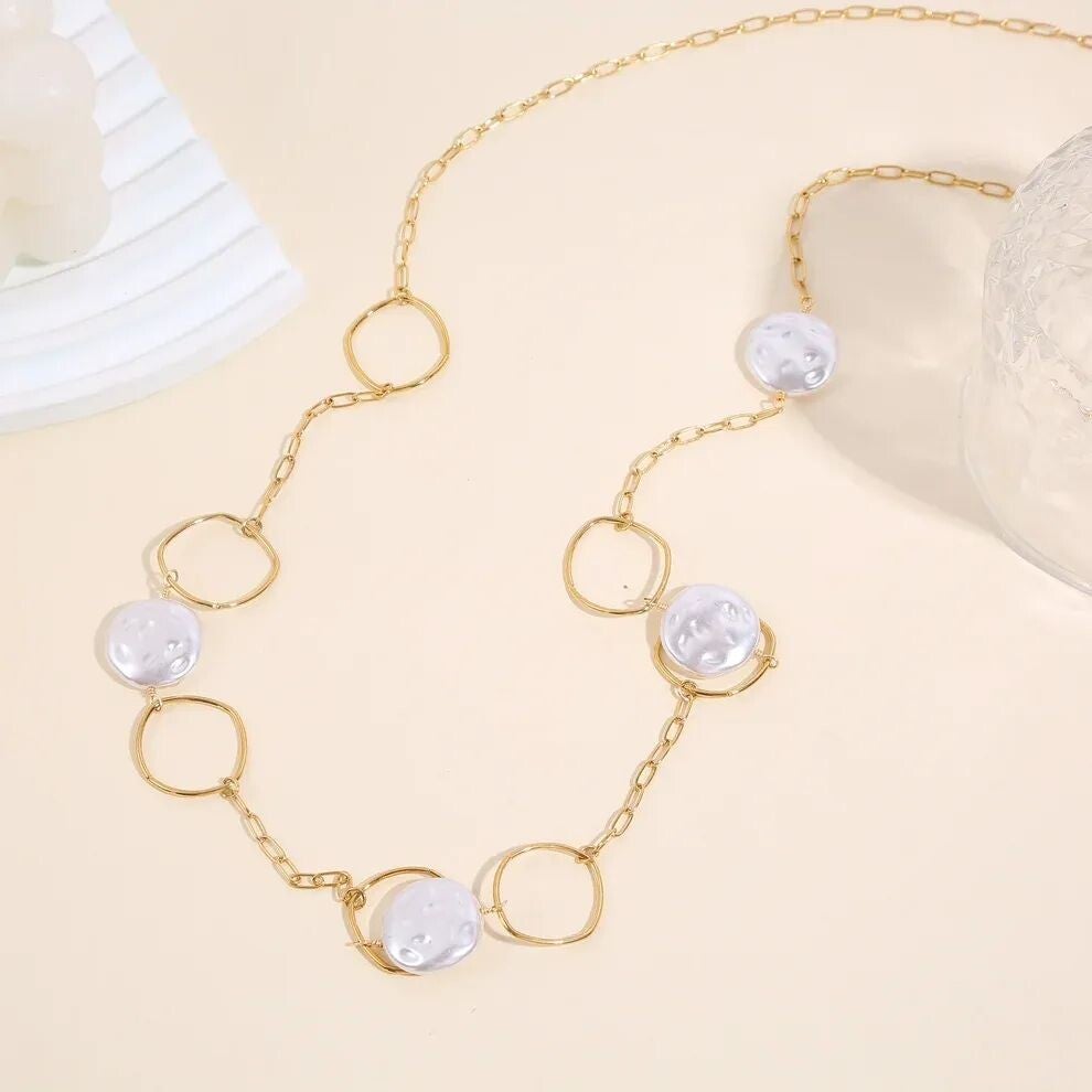 Colar Círculos de Pérola / Collier Cercles Perles
