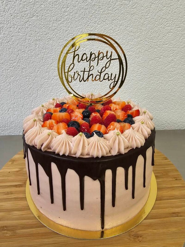 Dripcake Bosvruchten