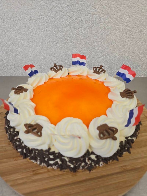 Sinaasappel vlaai Koningsdag
