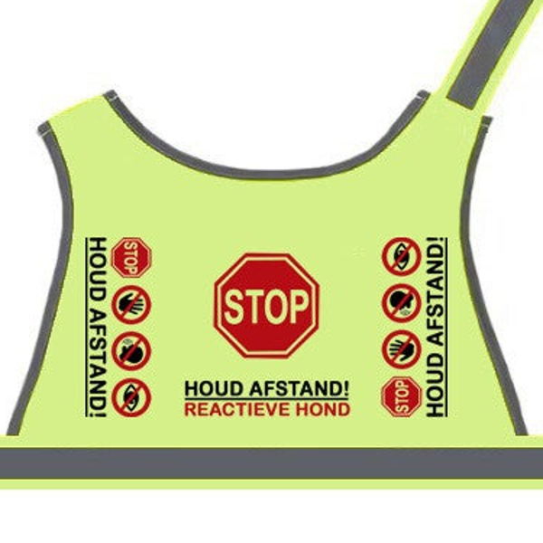 Basisvest reactieve hond
