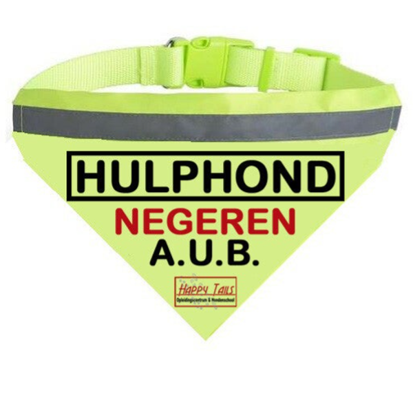 2026  Bandana geel Happytails