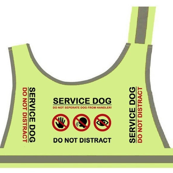 Servicedog vest basis Engelstalig