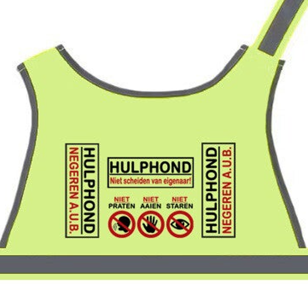 2026 Basis hulphondvest geel in opleiding of gecertificeerd