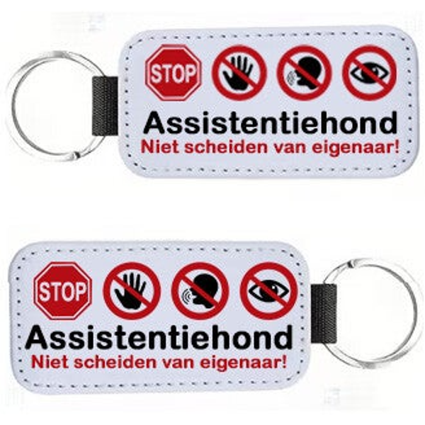 Hanger rechthoek assistentiehond