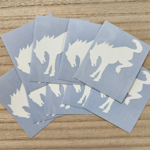 2" "Hardhat" Decals, Stickers.