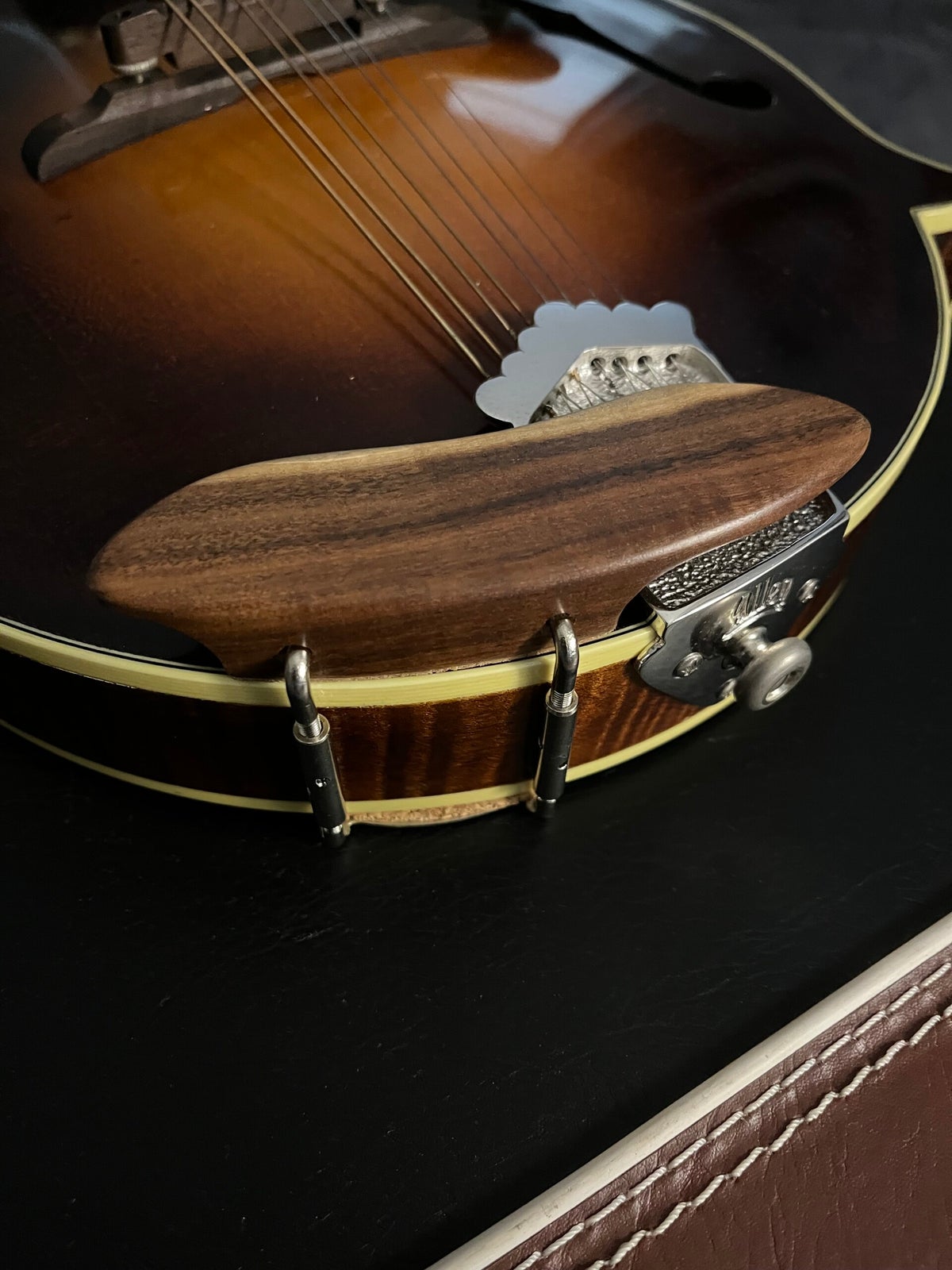 King Brown Mandolin Armrests